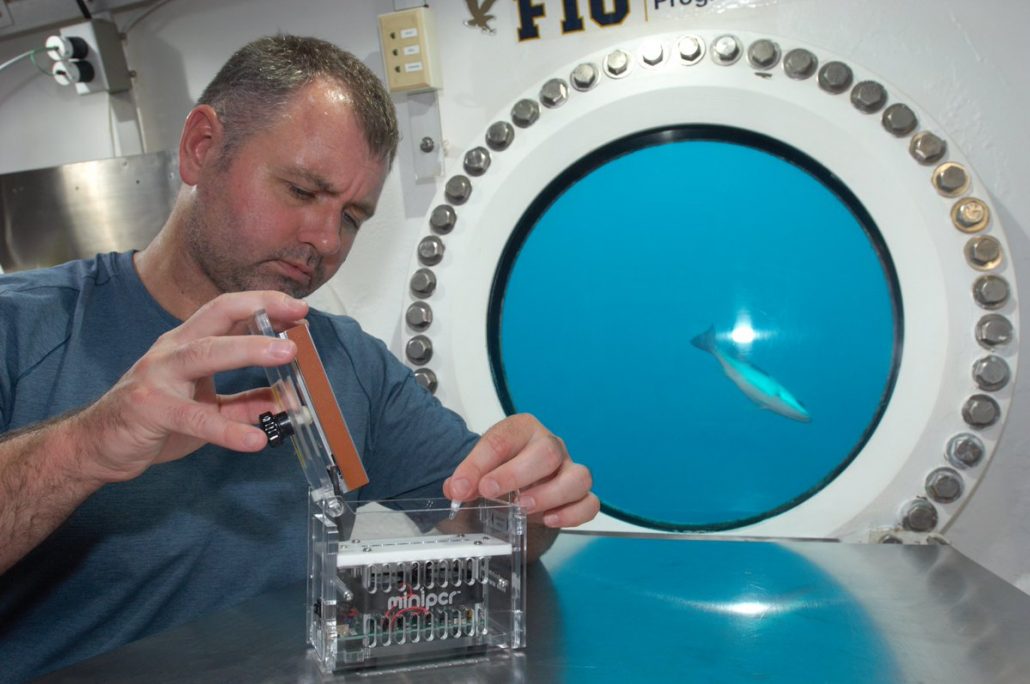 Aqua Griofa using miniPCR aboard NEEMO21