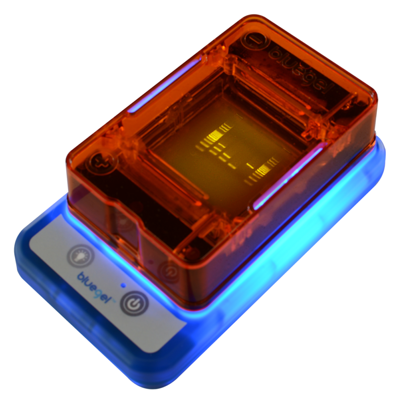 Bluegel - Electrophoresis safe runs