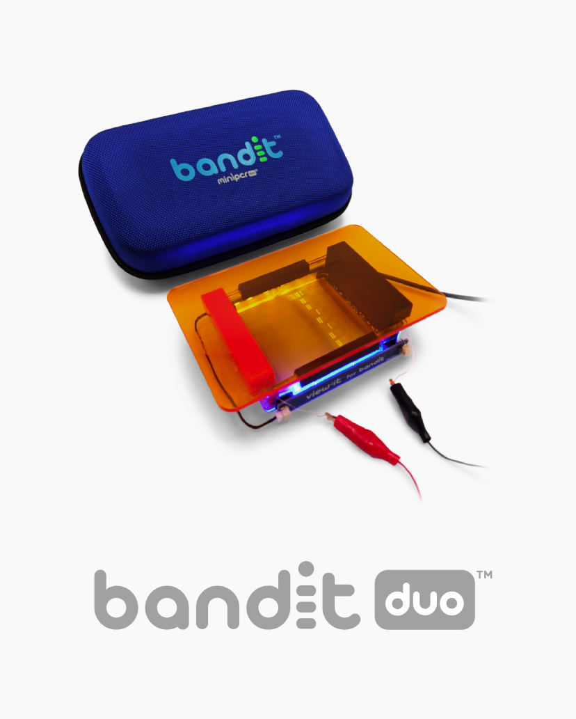 Bandit duo electrophoresis product tile