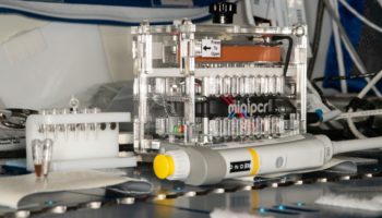 miniPCR and molecular biology tool aboard the International Space Station (Image credit: NASA)