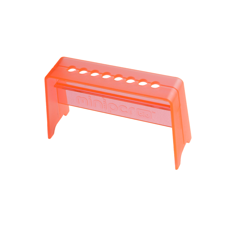 miniRack for 8 PCR tubes (0.2 ml), pink